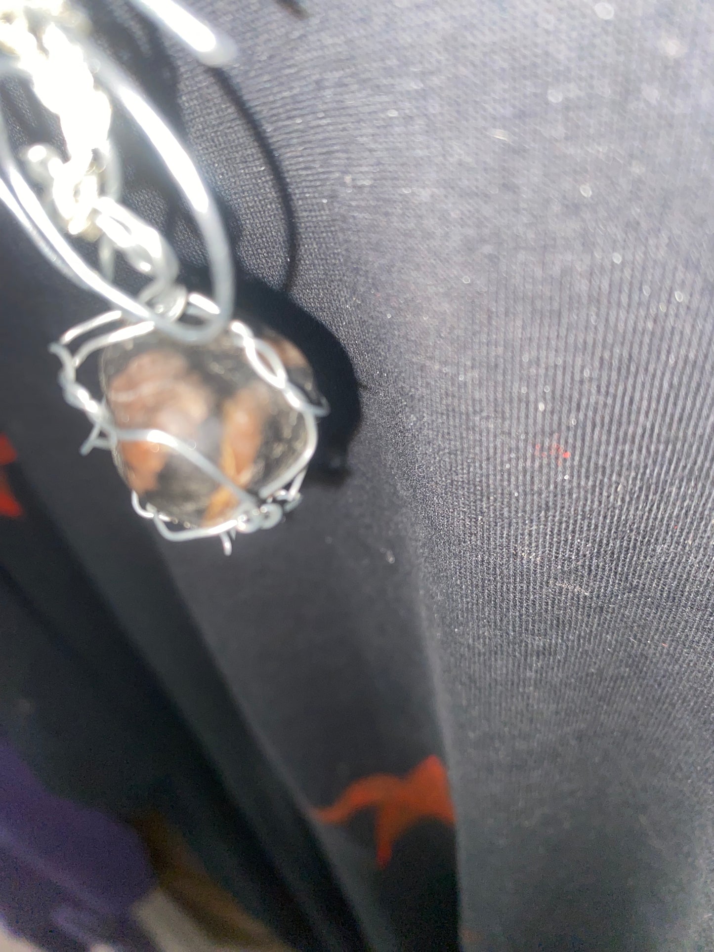 Collana in Chiastolite – “Stone of Balance”