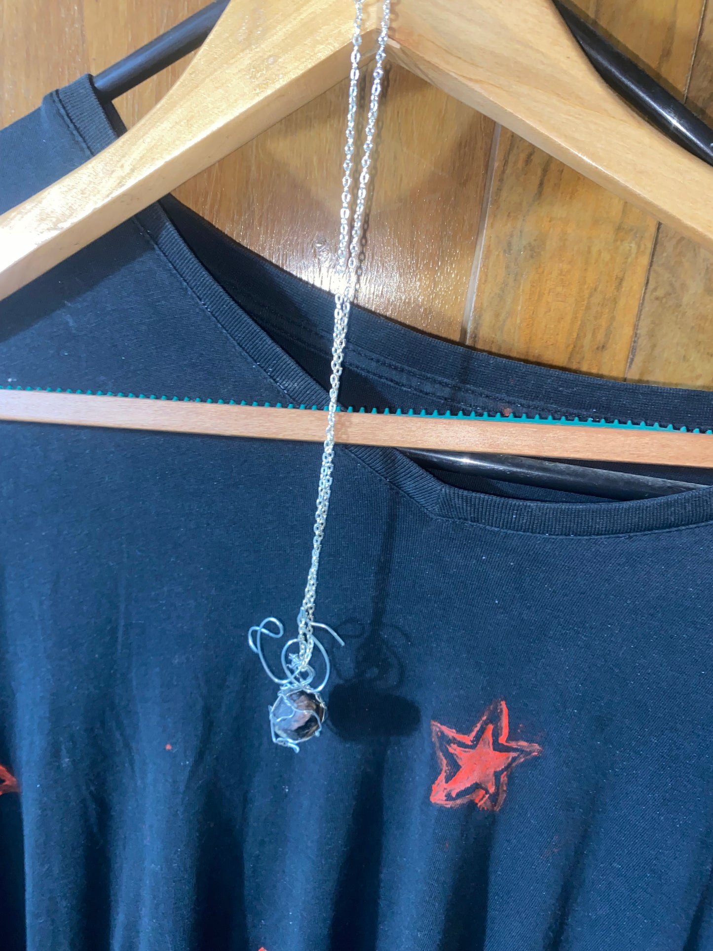 Collana in Chiastolite – “Stone of Balance”